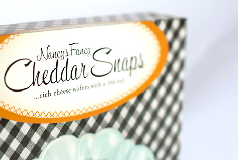 Nancy's Fancy Cheddar Snaps